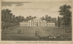 A londoni Kew-i királyi palota kertje alkotó: English School