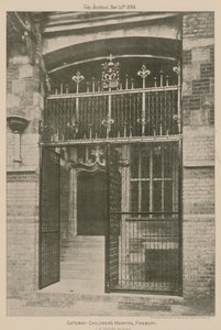 Az átjáró, Gyermekkórház, Finsbury; fénykép alkotó: English School