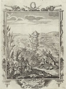 A dicsőséges blenheimi csata alkotó: English School