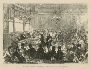 A nagy katasztrófa a Temzén alkotó: English School