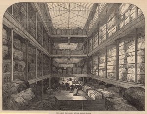 A nagy gyapjúpadló a London Docksban alkotó: English School