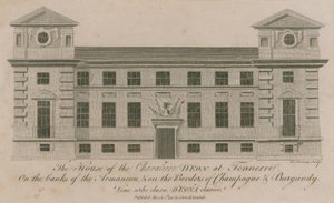A Chevalier DEon háza Tonnerre-ben alkotó: English School
