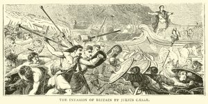 Julius Caesar brit inváziója alkotó: English School