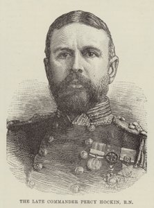 A néhai Percy Hockin parancsnok, RN (metszet) alkotó: English School