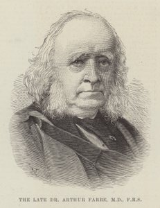 A néhai Dr. Arthur Farre, MD, FRS (metszet) alkotó: English School