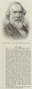 A néhai Dr. C. J. Blasius Williams, MD, FRS (metszet) alkotó: English School