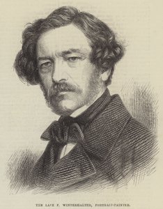 A néhai F Winterhalter, portréfestő (metszet) alkotó: English School