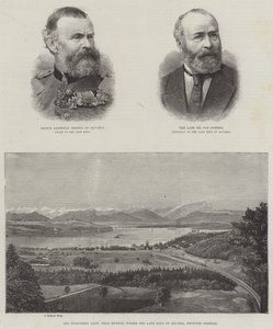 A néhai bajor király (metszet) alkotó: English School