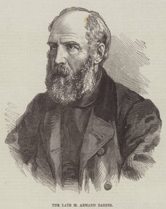 A néhai M Armand Barbes (metszet) alkotó: English School