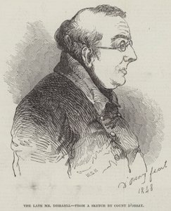 A néhai Mr. Disraeli (metszet) alkotó: English School