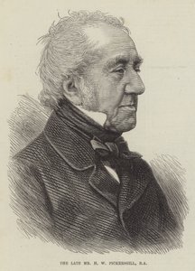 A néhai Mr. H. W. Pickersgill, RA (metszet) alkotó: English School