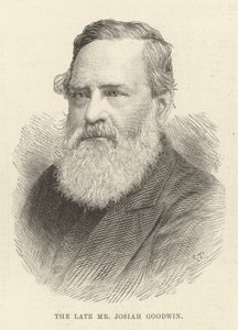 A néhai Josiah Goodwin úr (metszet) alkotó: English School