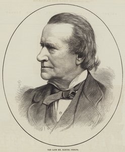 A néhai Samuel Phelps úr (metszet) alkotó: English School