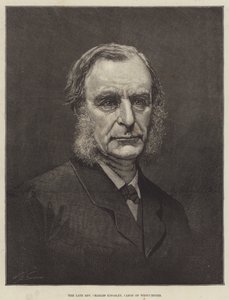 Charles Kingsley néhai tiszteletes, Westminsteri kanonok (metszet) alkotó: English School