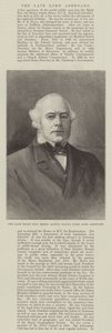 A néhai jobboldal Henry Austin Bruce, First Lord Aberdare (metszet) alkotó: English School