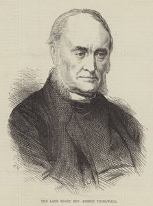 A néhai jobb tisztelendő Thirlwall püspök (metszet) alkotó: English School