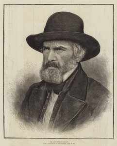 A néhai Thomas Carlyle (metszet) alkotó: English School