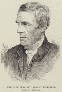 A néhai nagytiszteletű Gerald Wellesley, Windsor dékánja (metszet) alkotó: English School