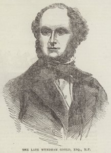 A néhai Wyndham Goold, Esquire, képviselő (metszet) alkotó: English School