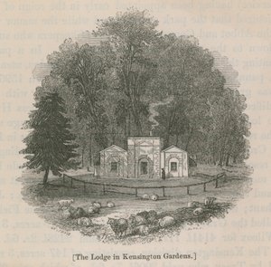 A szállás a Kensington Gardensben