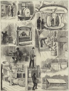 A lőpor gyártása és tárolása alkotó: English School