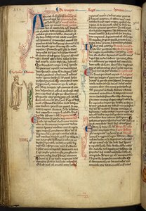 III. Henrik és Provence-i Eleanor házassága a The Historia Anglorumból, Matthew Paris, MS Royal 14 CVII, f. 124.v, c.1250-59 alkotó: English School