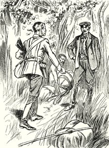 Stanley és Livingstone találkozása (litográfia) alkotó: English School