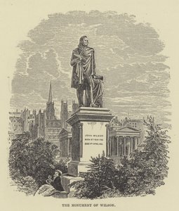 Wilson emlékműve (metszet) alkotó: English School