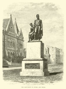 Burke és Wills emlékműve alkotó: English School