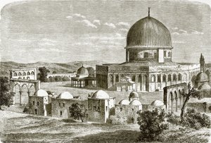 Az Omar mecset - a jeruzsálemi templom helye alkotó: English School