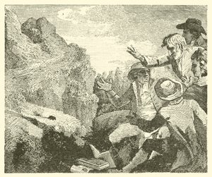 A vajúdó hegyek (metszet) alkotó: English School