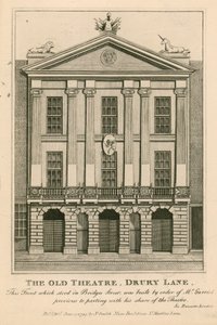 A régi színház, Drury Lane alkotó: English School