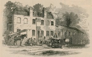 A régi félúti ház, Kensington, London alkotó: English School