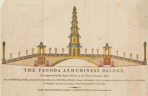 A pagoda és a híd, ahogyan a londoni St James
