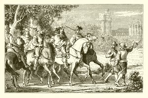 A hercegek Vincennes-be vezettek alkotó: English School