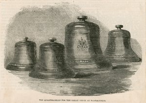 A nagyharang (Big Ben) negyed harangjai az Óratoronyban alkotó: English School