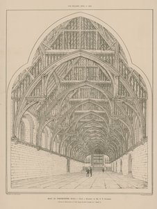 A Westminster Hall teteje alkotó: English School
