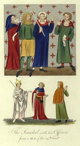 A senechal tiszteivel, 14. század alkotó: English School