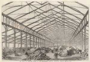 Amerikai növények bemutatója az Ashburnham Pavilionban, Cremorne Gardensben