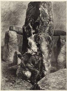 A kóborlók Stonehenge-ben alkotó: English School
