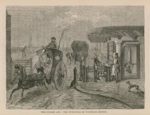 A Waterloo híd forgókapuja alkotó: English School