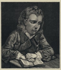 A fiatal diák (metszet) alkotó: English School