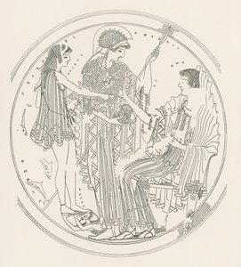 Thészeusz és Amphitrité (metszet) alkotó: English School