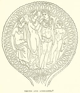 Thetis és Achilles alkotó: English School