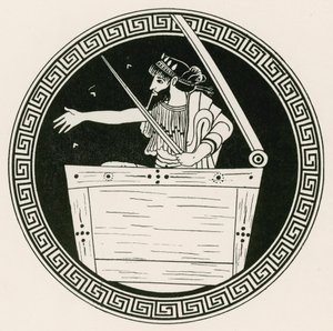 Thoas a mellkasban (metszet) alkotó: English School