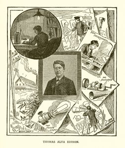 Thomas Alva Edison alkotó: English School