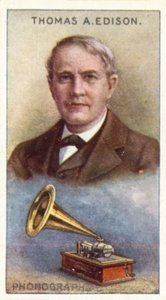 Thomas Alva Edison, fonográf alkotó: English School