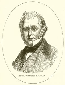 Thomas Babington Macaulay alkotó: English School