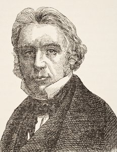 Thomas Babington Macaulay, az 1. Macaulay báró William Hickman Smith Aubrey (1858-1916) „Anglia nemzeti és hazai története” című művéből, London, 1890 körül. alkotó: English School