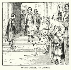 Thomas Becket, az udvaronc alkotó: English School
